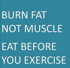 eat before exercise