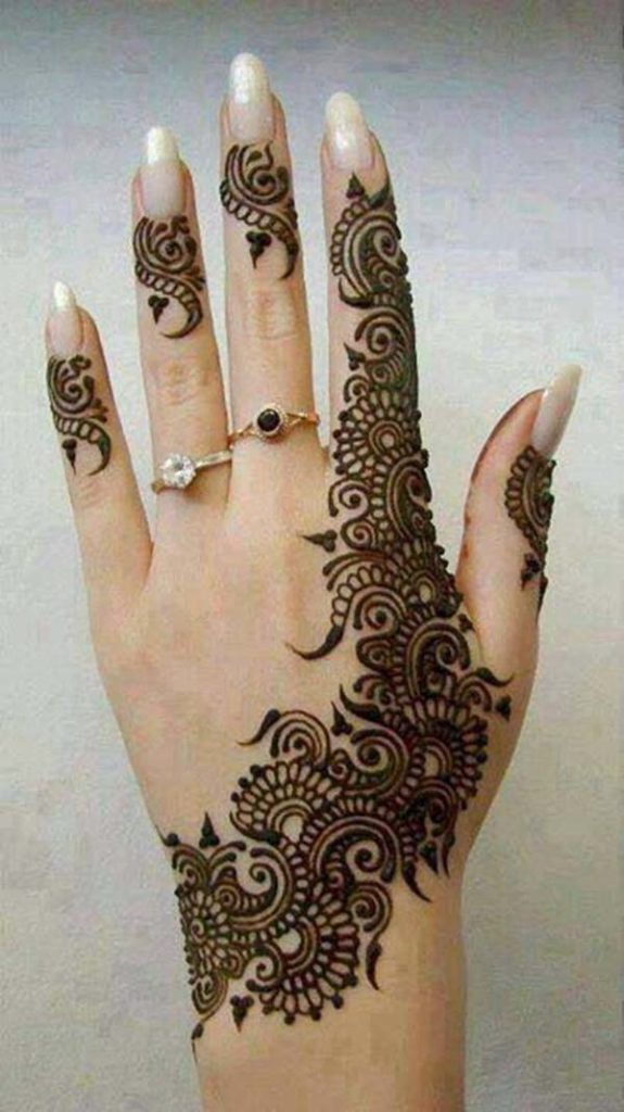 Top 15 Mehndi Designs For Fingers Livinghours 0223