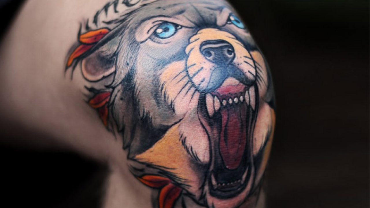 18 Funky Furious Fashionable Wolf Tattoo Designs Livinghours