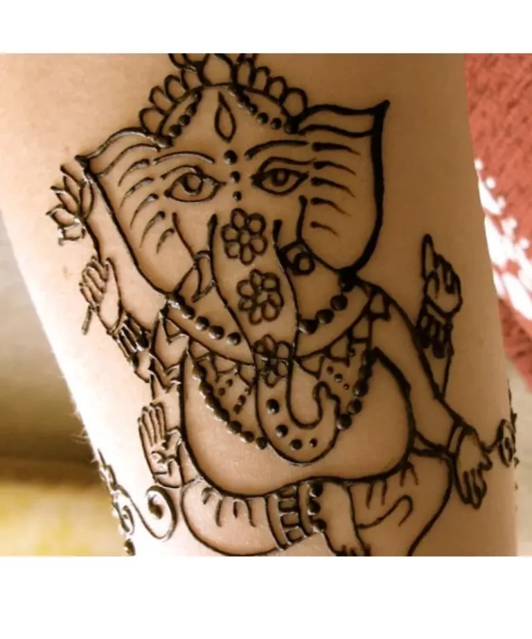 Ganesh Mehndi designs