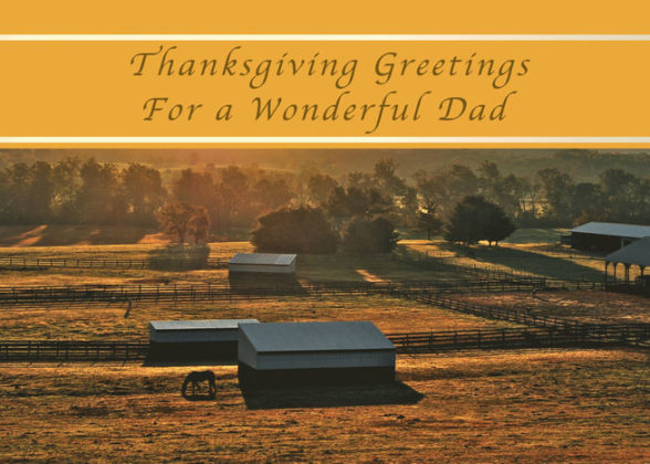 Thanksgiving Cards for Parents 1