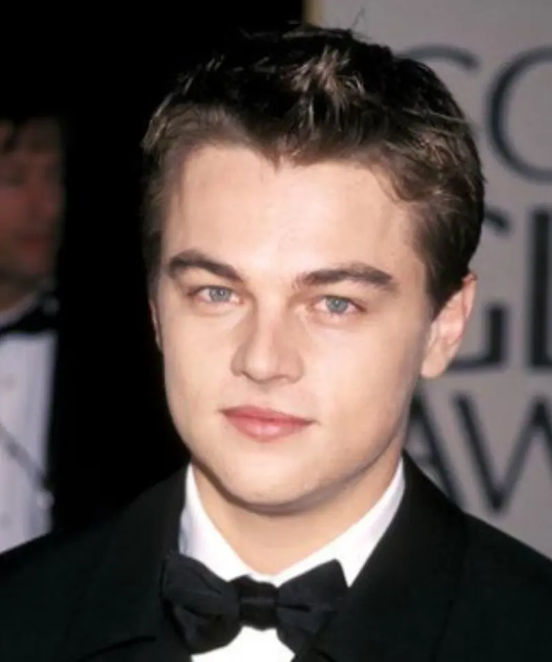 Leonardo Dicaprio's Titanic hairstyle