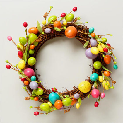 25+ Easter Wreaths To Welcome Spring To Your Door In Style